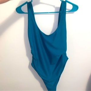 Teal One Piece Swimsuit Size 6